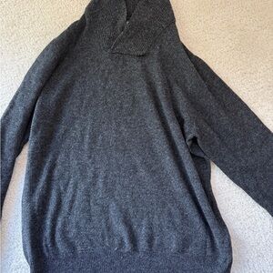 H&M Dark Gray Turtleneck Sweater for Men